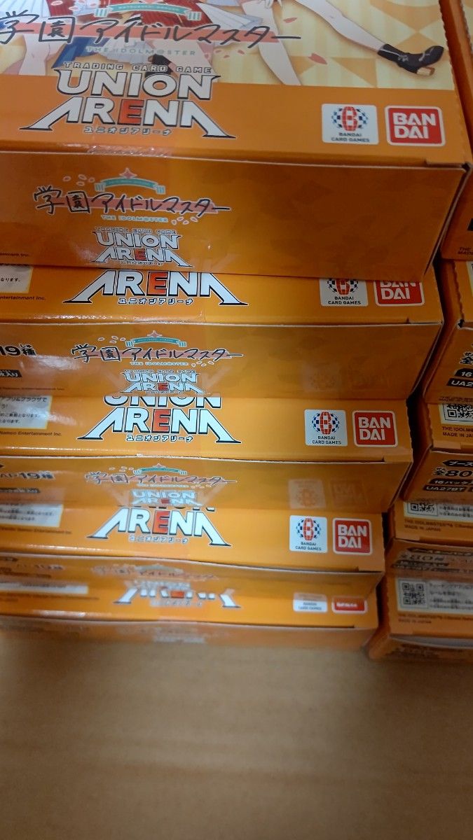 ユニオンアリーナ UNION ARENA 学園アイドルマスター 10BOX 新品 ユニオンアリーナ UNION ARENA 学園アイドルマスター 10BOX 新品
