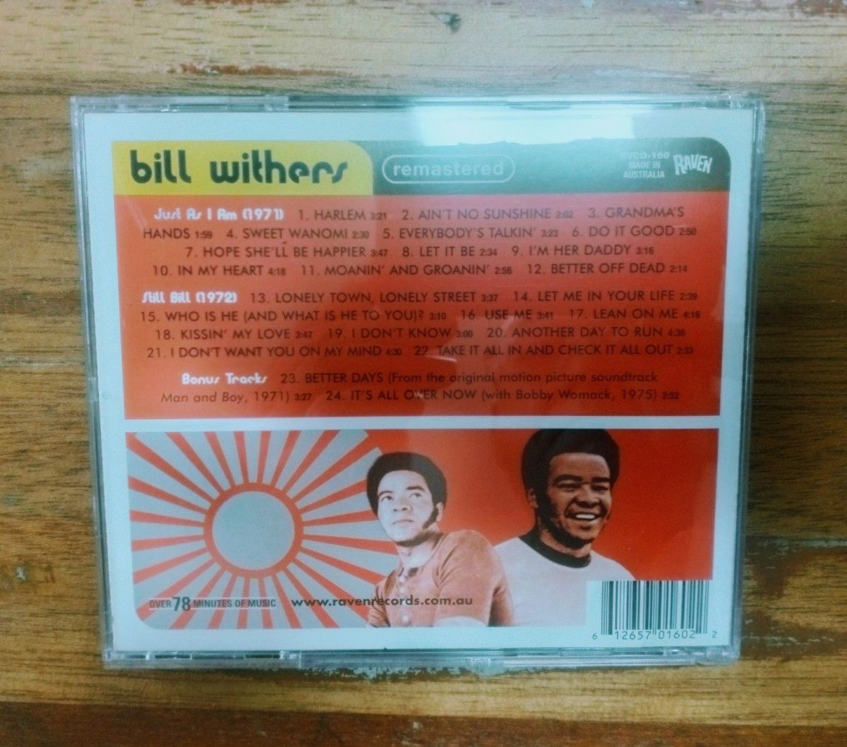 ビル・ウィザース　2in1 CD Bill Withers