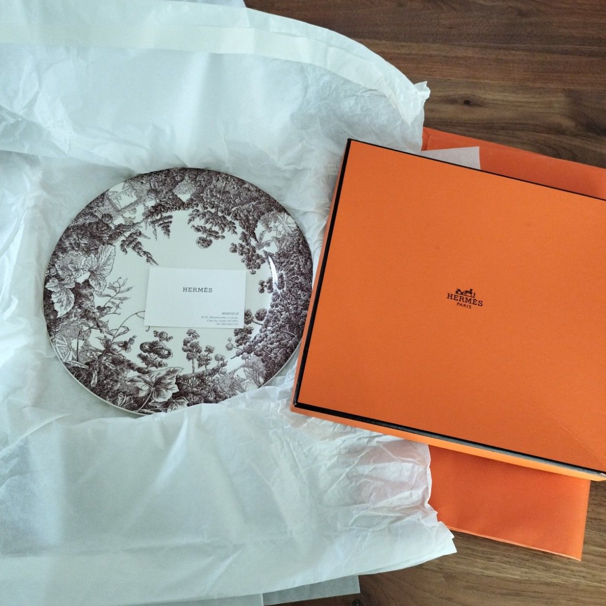 希少【HERMES】エルメス メゾンアンシャンテ 訝しげ ディナー 希少【HERMES】エルメス メゾンアンシャンテ 訝しげ ディナー