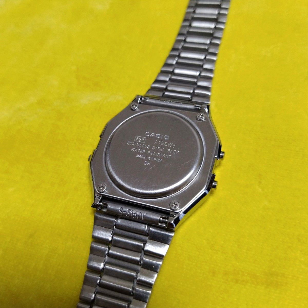 旧ロゴ カシオ A158WEA-9JF あいみょん 枠なし 美品|Yahoo 旧ロゴ カシオ A158WEA-9JF あいみょん 枠なし 美品|Yahoo