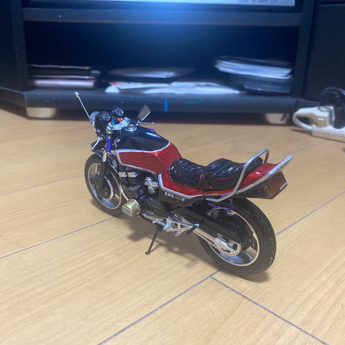 アオシマ 1/12 CBX 400F 改 族車 仕様 プラモデル 完成品|Yahoo アオシマ 1/12 CBX 400F 改 族車 仕様 プラモデル 完成品|Yahoo