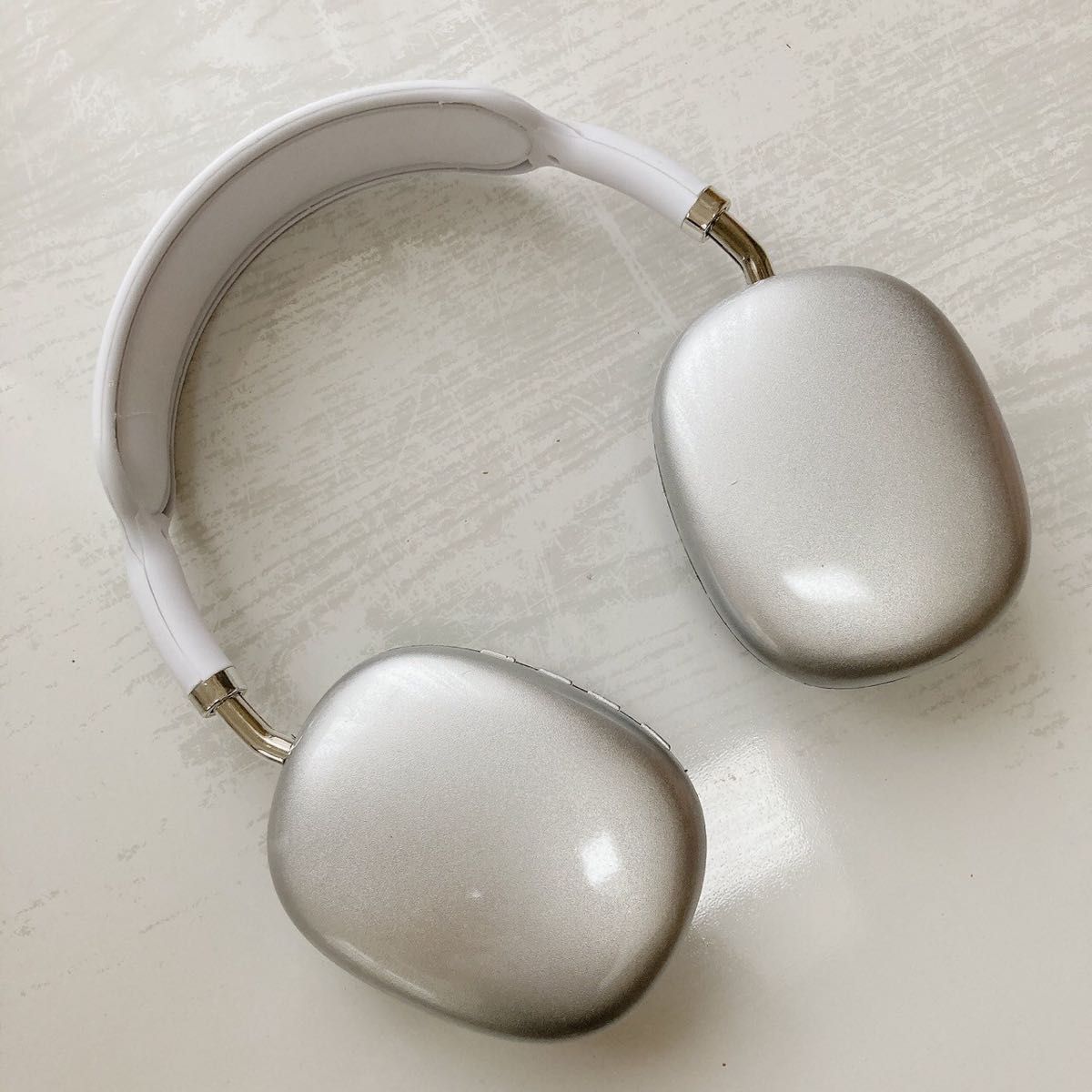 ワイヤレス ヘッドホン Apple Airpods max 互換品 ホワイト 白 ワイヤレス ヘッドホン Apple Airpods max 互換品 ホワイト 白