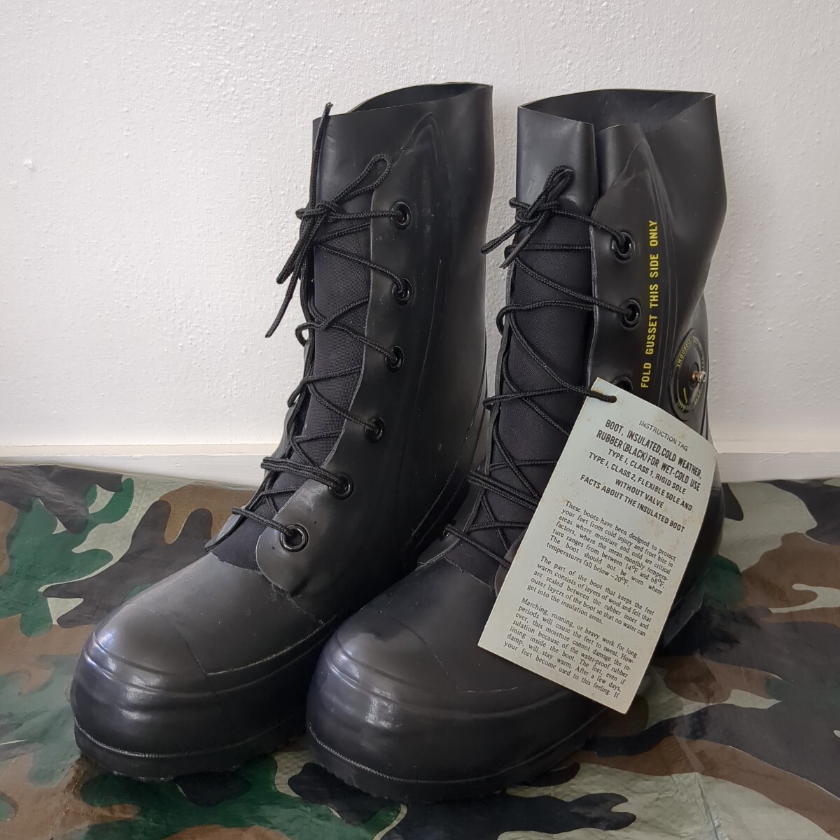 米軍実物 80s デッドストック ミッキーマウスブーツ バニー 米軍実物 80s デッドストック ミッキーマウスブーツ バニー