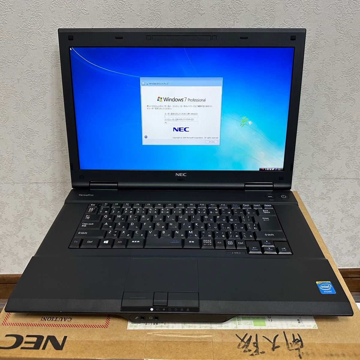 【美品】NEC VersaPro J VX-J Windows 7【PC-VJ20EXZDJ】【送料無料】 【美品】NEC VersaPro J VX-J Windows 7【PC-VJ20EXZDJ】【送料無料】