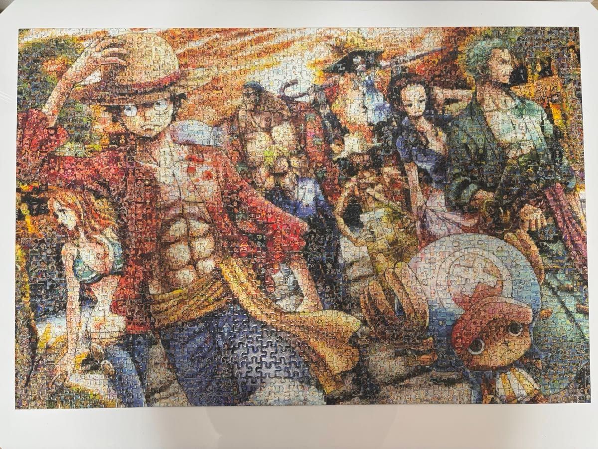 ワンピースジグソーパズル モザイクアート1000ピース「上陸 ワンピースジグソーパズル モザイクアート1000ピース「上陸