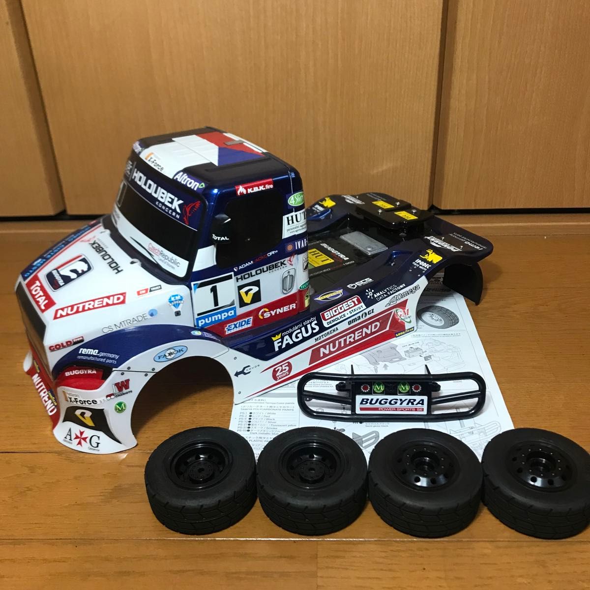 タミヤ BUGGYRA FAT FOX スペアボディ 塗装済未走行品 タイヤ タミヤ BUGGYRA FAT FOX スペアボディ 塗装済未走行品 タイヤ