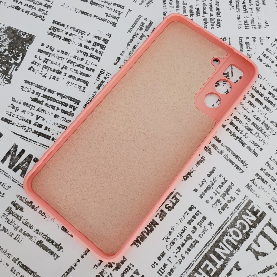 * Galaxy S21+ ( plus ) silicon case (4) pink (3)