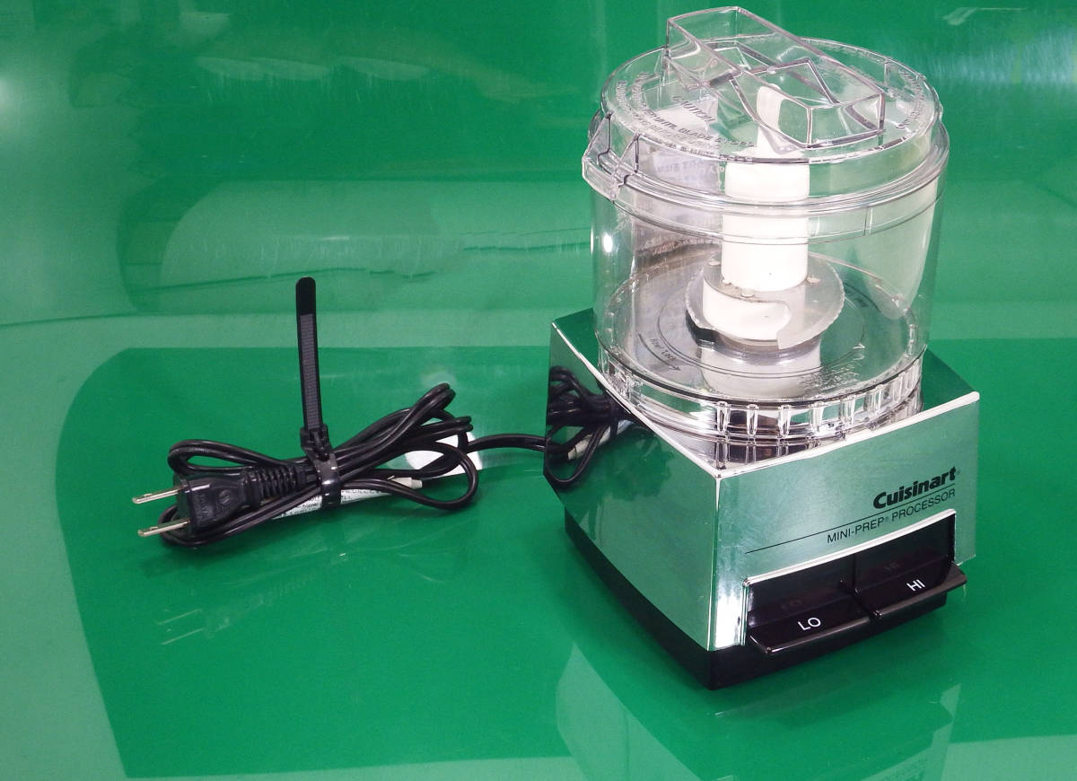 230919 CUISINART MINI-PREP PROCESSOR DLC-1J 100V(50/60HZ) 90W used operation verification 