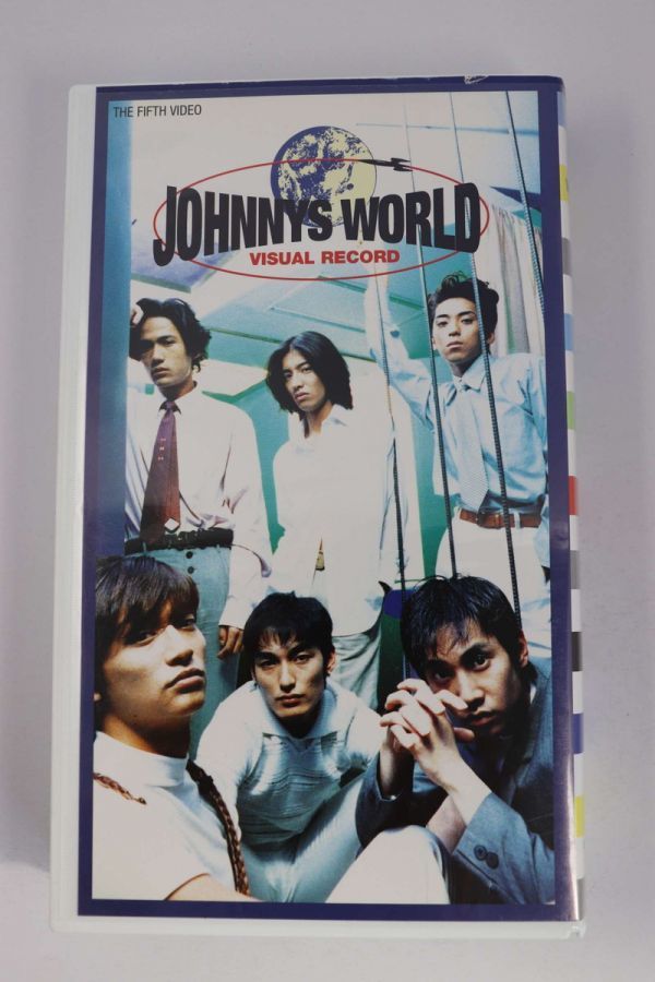 ■ビデオ■ＶＨＳ■ジャニーズ・ワールド　ビジュアルレコード第５巻ＳＭＡＰ編～ＰＡＲＴ４～■ＳＭＡＰ■中古■_画像1