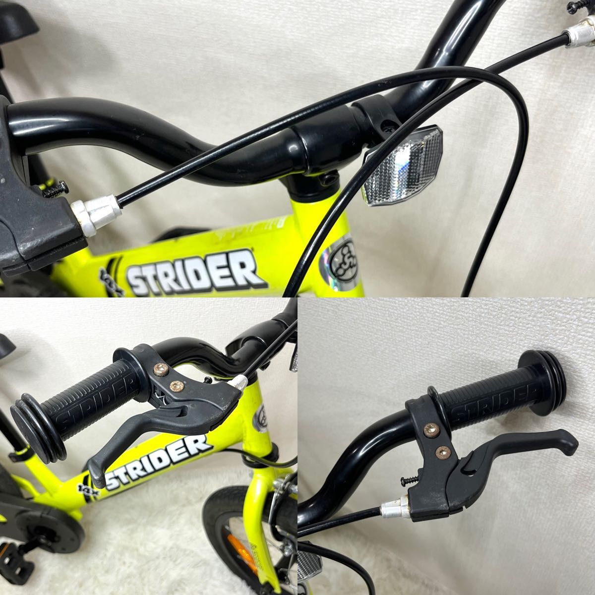 希少色_極美品 STRIDER ストライダー 14X ライムイエロー限定色 希少色_極美品 STRIDER ストライダー 14X ライムイエロー限定色