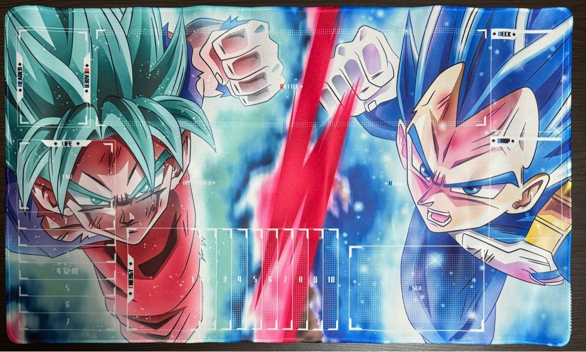 悟空 ベジータ プレイマット ドラゴンボールカード フュージョン 悟空 ベジータ プレイマット ドラゴンボールカード フュージョン