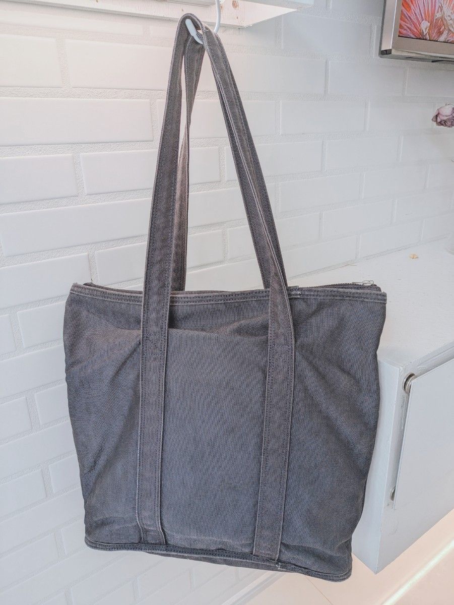 美品 PORTER ポーター トートバッグ デニム A4 肩掛け グレー 美品 PORTER ポーター トートバッグ デニム A4 肩掛け グレー
