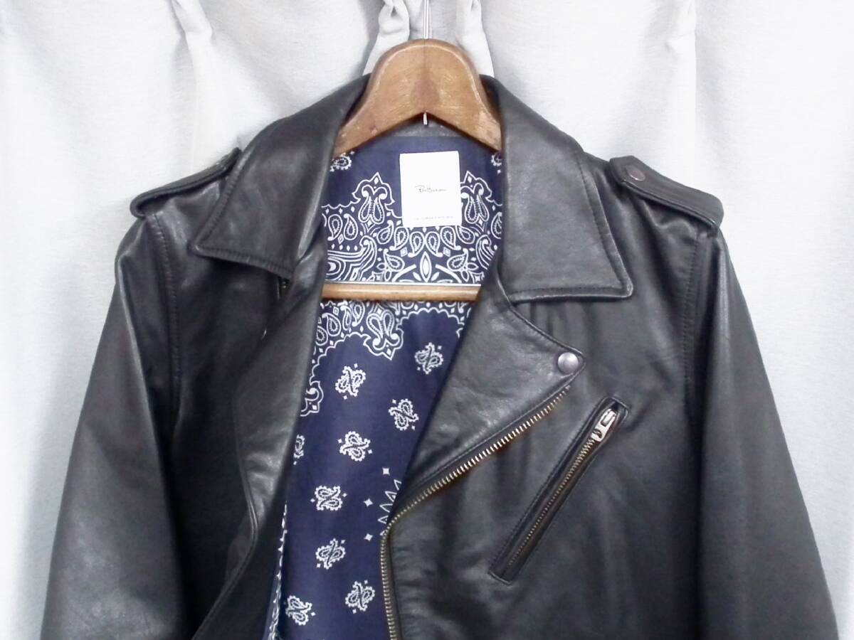美品 Ron Herman ロンハーマン レザー ダブル ライダース 美品 Ron Herman ロンハーマン レザー ダブル ライダース