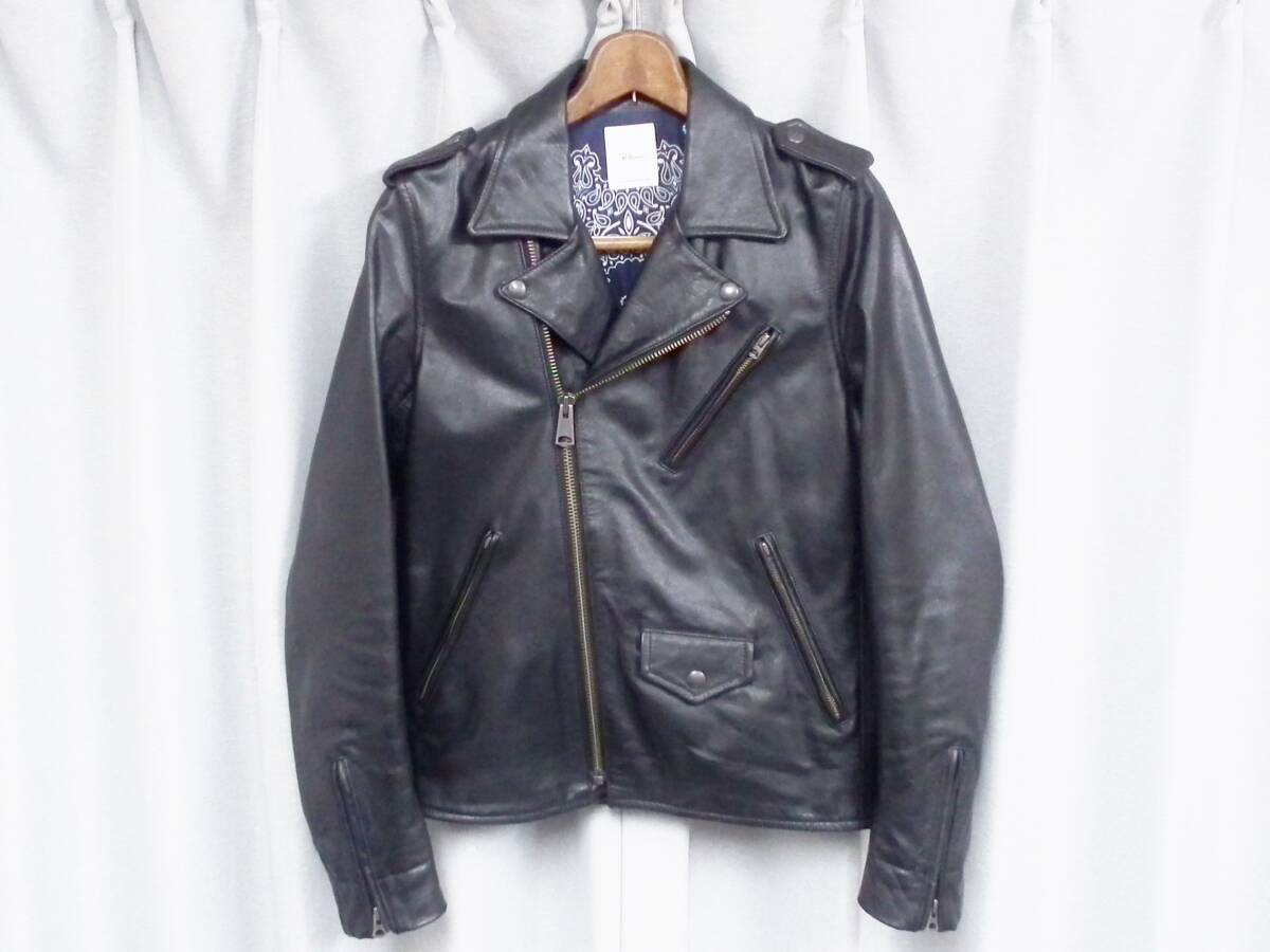 美品 Ron Herman ロンハーマン レザー ダブル ライダース 美品 Ron Herman ロンハーマン レザー ダブル ライダース