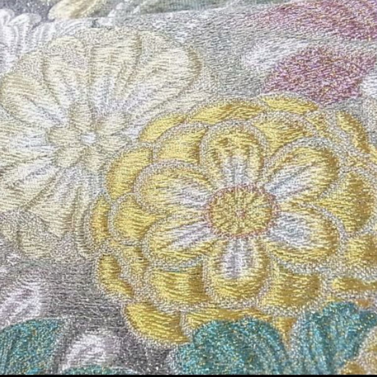 振袖フルセット 辻が花柄 ミントグリーン 銀通し 井筒屋扱い 振袖フルセット 辻が花柄 ミントグリーン 銀通し 井筒屋扱い