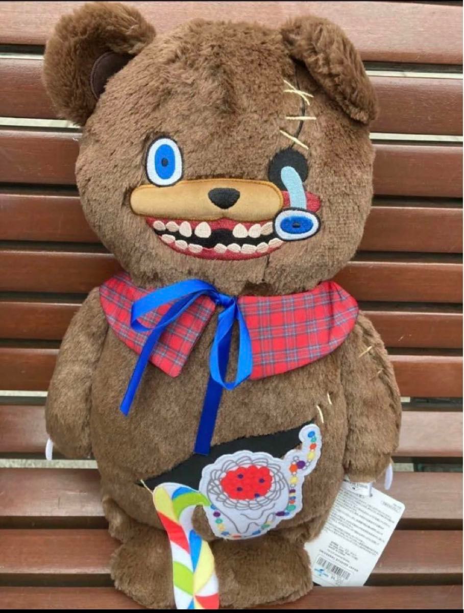usjハロウィンホラーナイト ハミクマぬいぐるみクッションユニバ usjハロウィンホラーナイト ハミクマぬいぐるみクッションユニバ