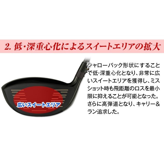 新品】WORKS GOLF ドライバー 左 マキシマックス ブラック2 適合 新品】WORKS GOLF ドライバー 左 マキシマックス ブラック2 適合