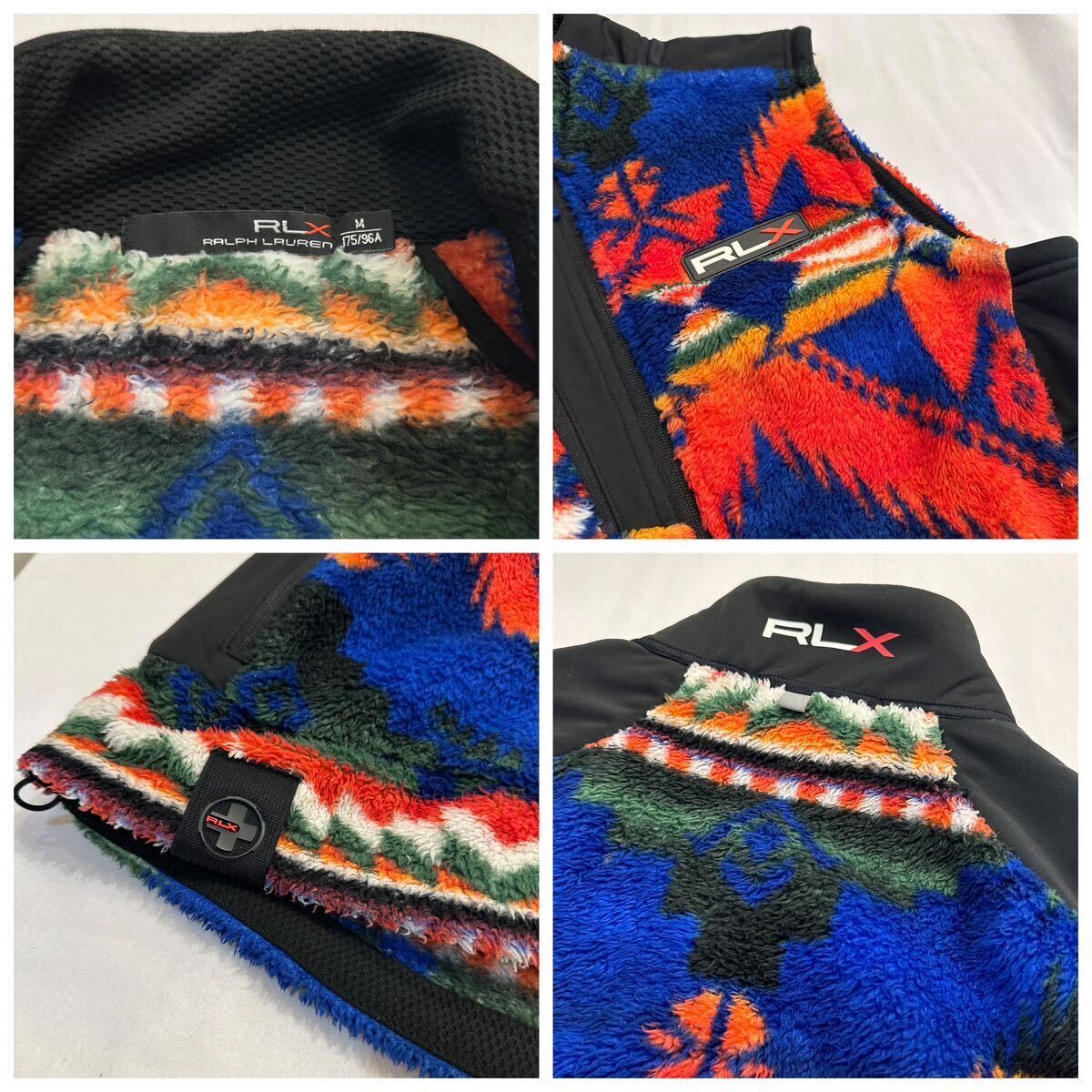 RLX Native Fleece Vest ネイティブ フリース ベスト POLO RALPH RLX Native Fleece Vest ネイティブ フリース ベスト POLO RALPH