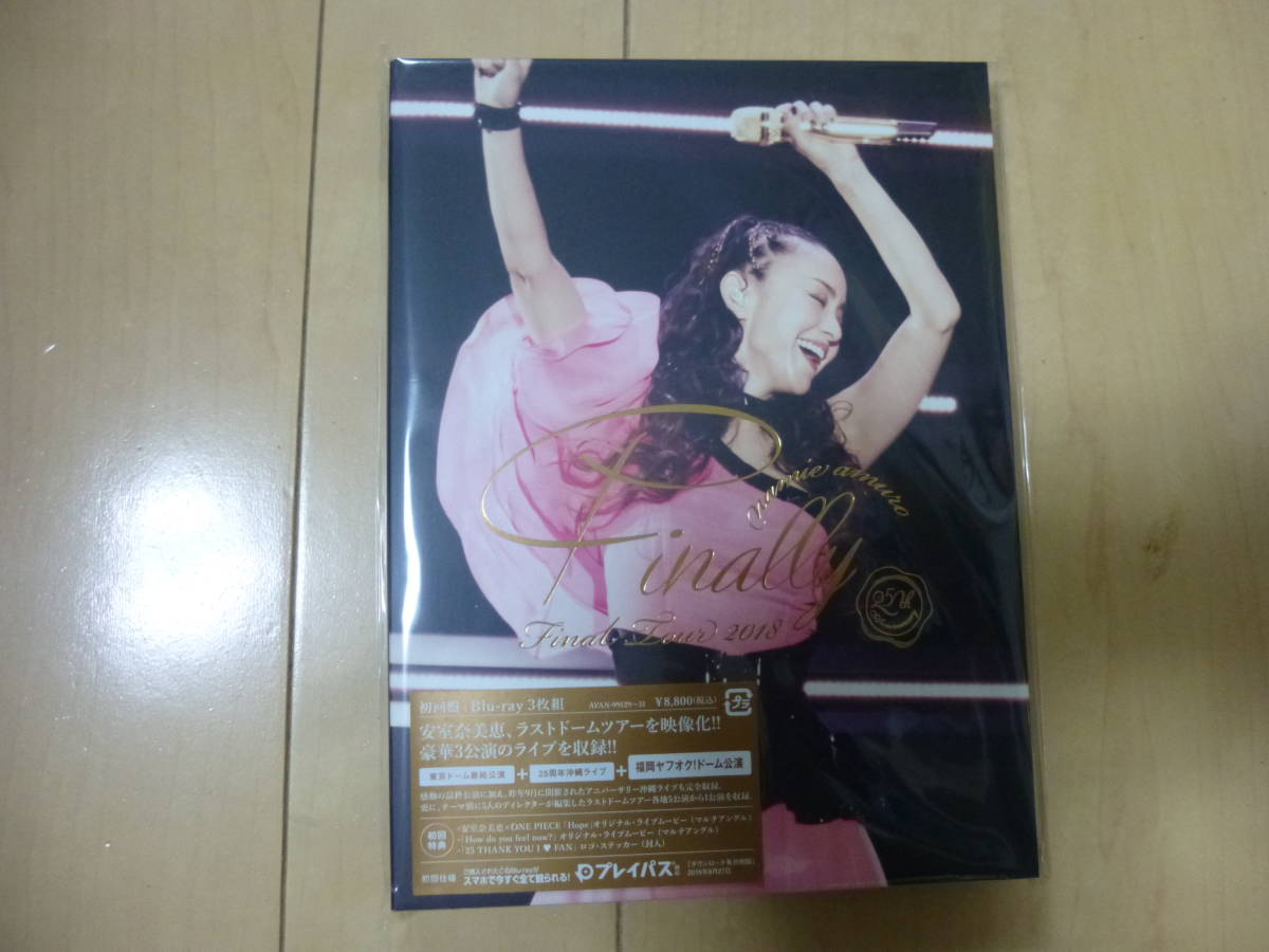 安室奈美恵 ファィナリー 福岡ヤフオク!ドーム Blu-ray ブルーレイ 新品未開封 初回限定盤_画像1