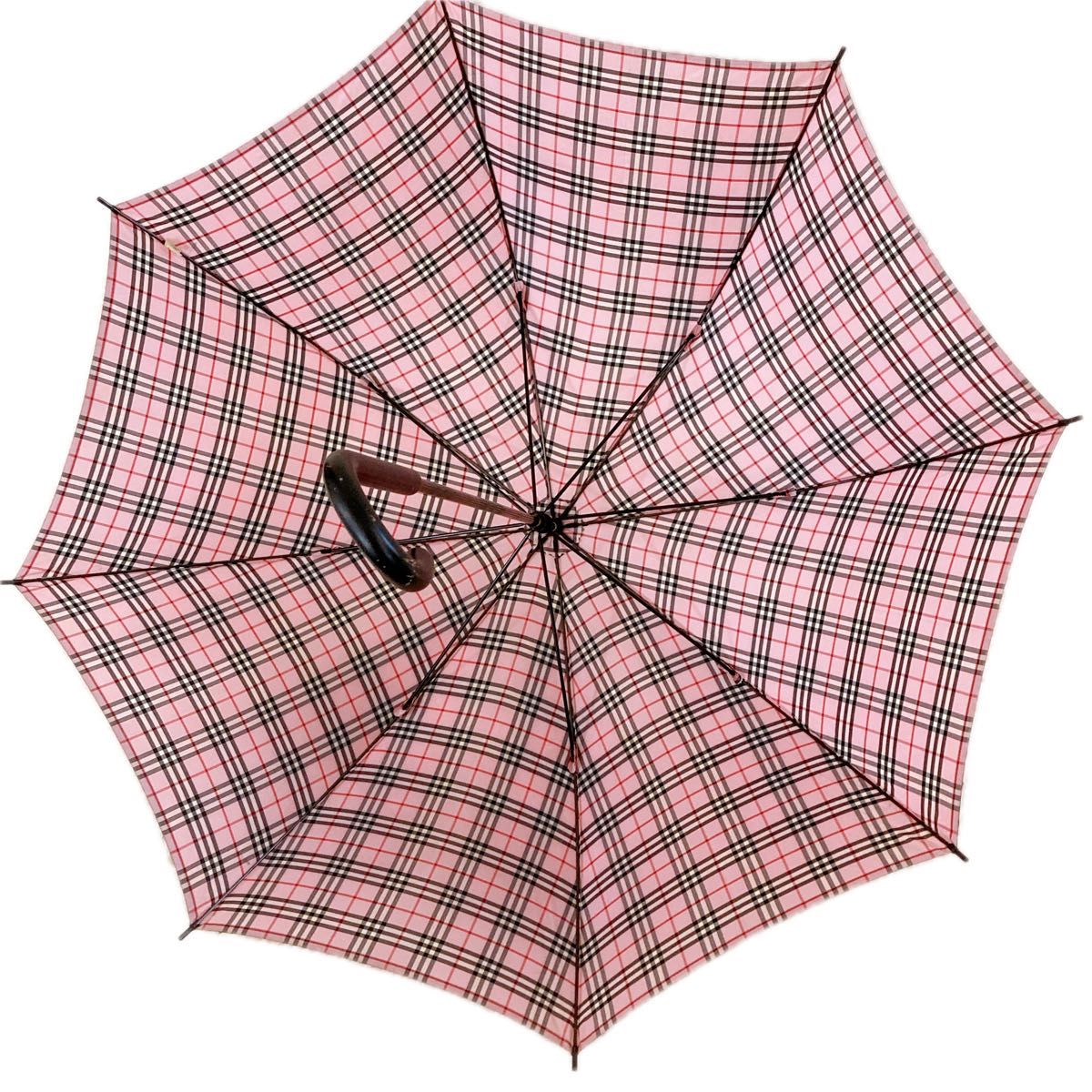 バーバリー 長傘 ノバチェック ピンク BURBERRY 晴雨兼用 雨傘 バーバリー 長傘 ノバチェック ピンク BURBERRY 晴雨兼用 雨傘
