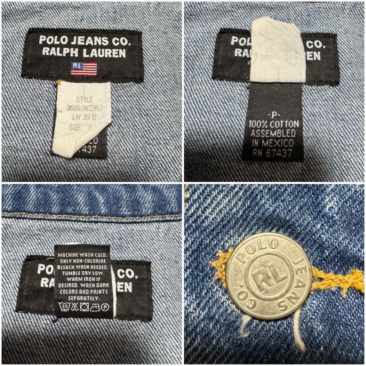極希少】POLO JEANS RALPH LAUREN ポロジーンズラルフローレン 極希少】POLO JEANS RALPH LAUREN ポロジーンズラルフローレン