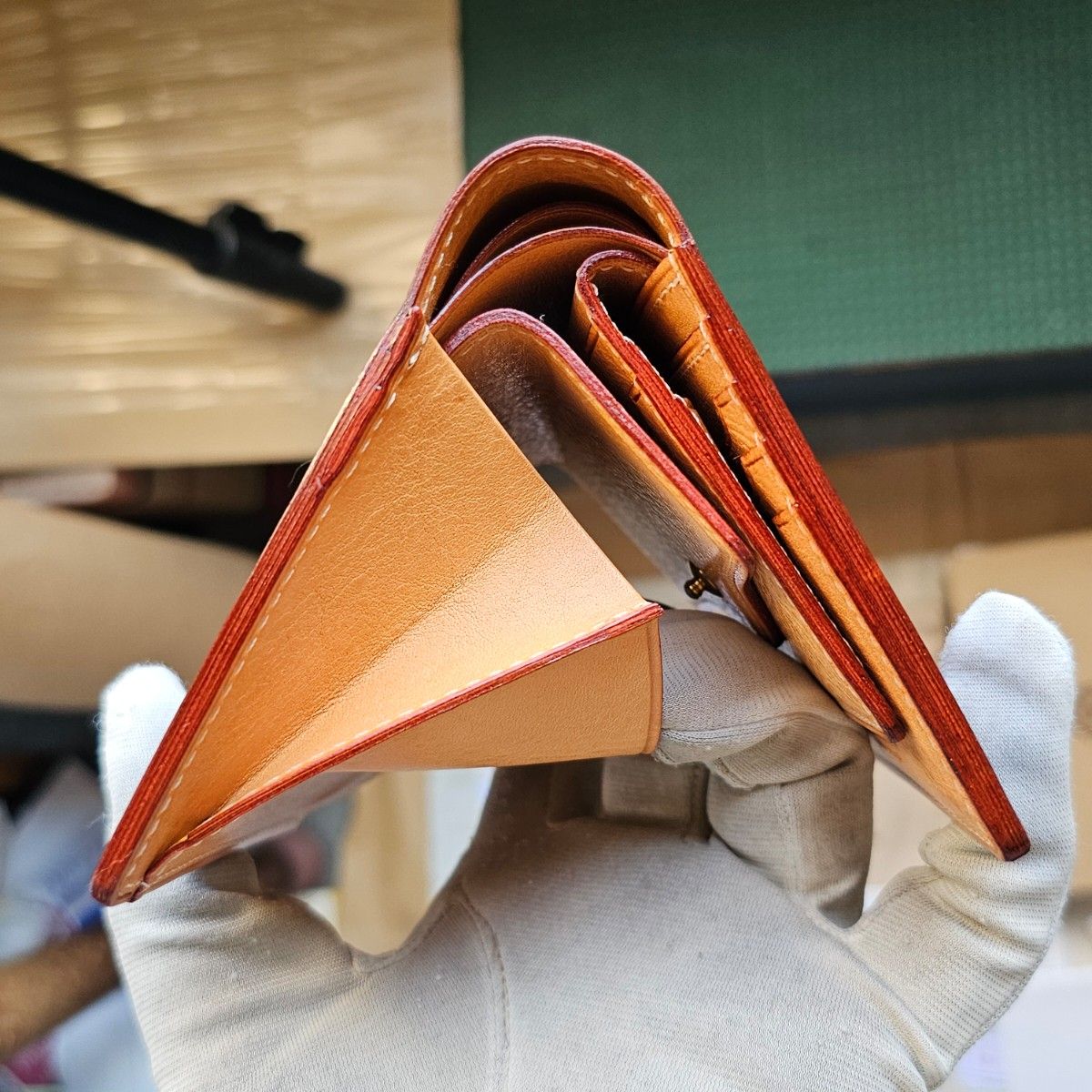 未使用!ガンゾ,シンブライドル,ブライドルレザー,ヘーゼル,GANZO,THINBRIDLE,大型二つ折り財布,ミネルバボックス 未使用!ガンゾ,シンブライドル,ブライドルレザー,ヘーゼル,GANZO,THINBRIDLE,大型二つ折り財布,ミネルバボックス