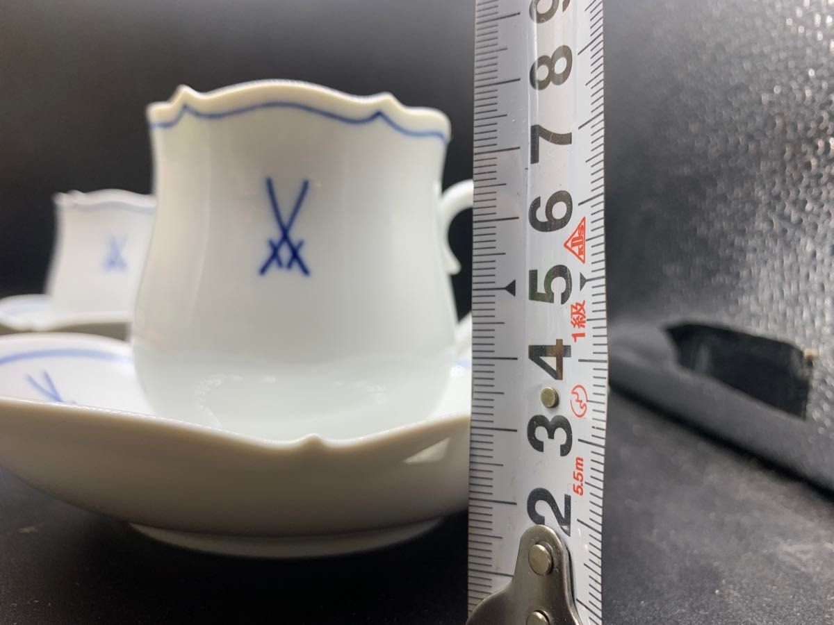 マイセン カップ ソーサー Meissen コーヒーカップ 双剣マーク マイセン カップ ソーサー Meissen コーヒーカップ 双剣マーク