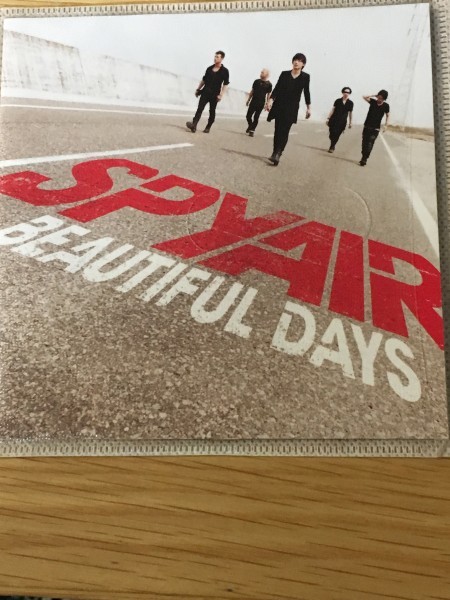 ヤフオク Beautiful Days Spyair 歌詞カードとcdのみでの