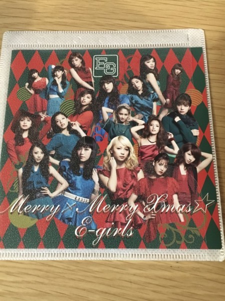 ヤフオク Merry Merry Xmas E Girls 歌詞カードとcdのみで
