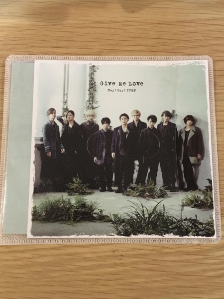 ヤフオク Give Me Love Hey Say Jump 歌詞カードとcdのみ