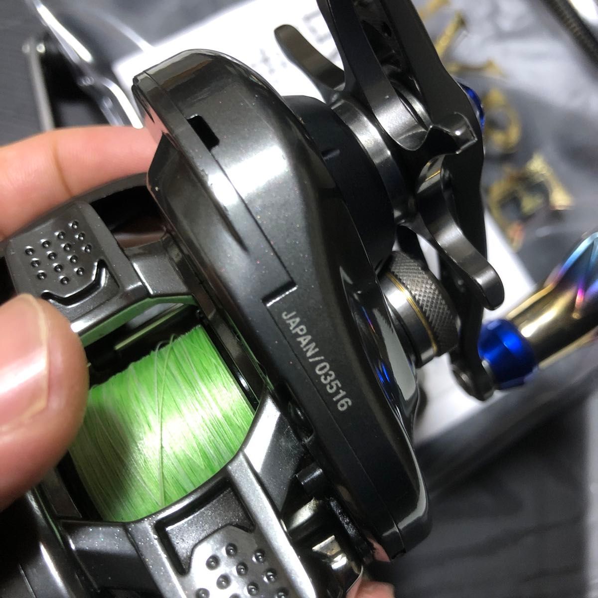 16アルデバランBFS XG 左 リブレのカスタムハンドル装着済み 16アルデバランBFS XG 左 リブレのカスタムハンドル装着済み