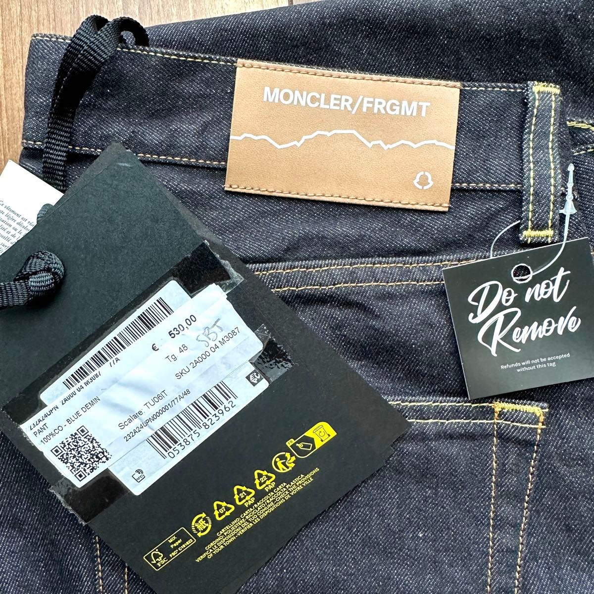 正規品 Moncler Fragment デニム ジーンズ サイズ48 新品|Yahoo 正規品 Moncler Fragment デニム ジーンズ サイズ48 新品|Yahoo