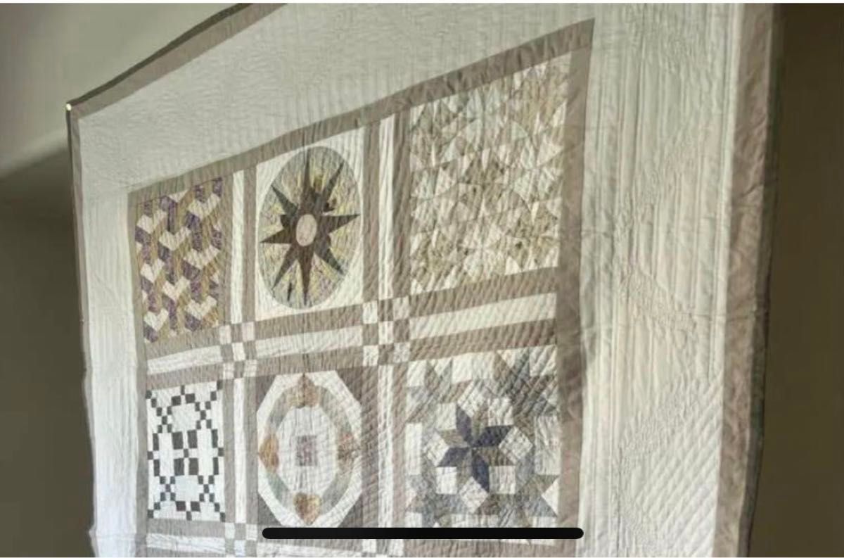 サンプラーキルト パッチワークキルト Quilt 一点もの 鷲沢玲子 サンプラーキルト パッチワークキルト Quilt 一点もの 鷲沢玲子