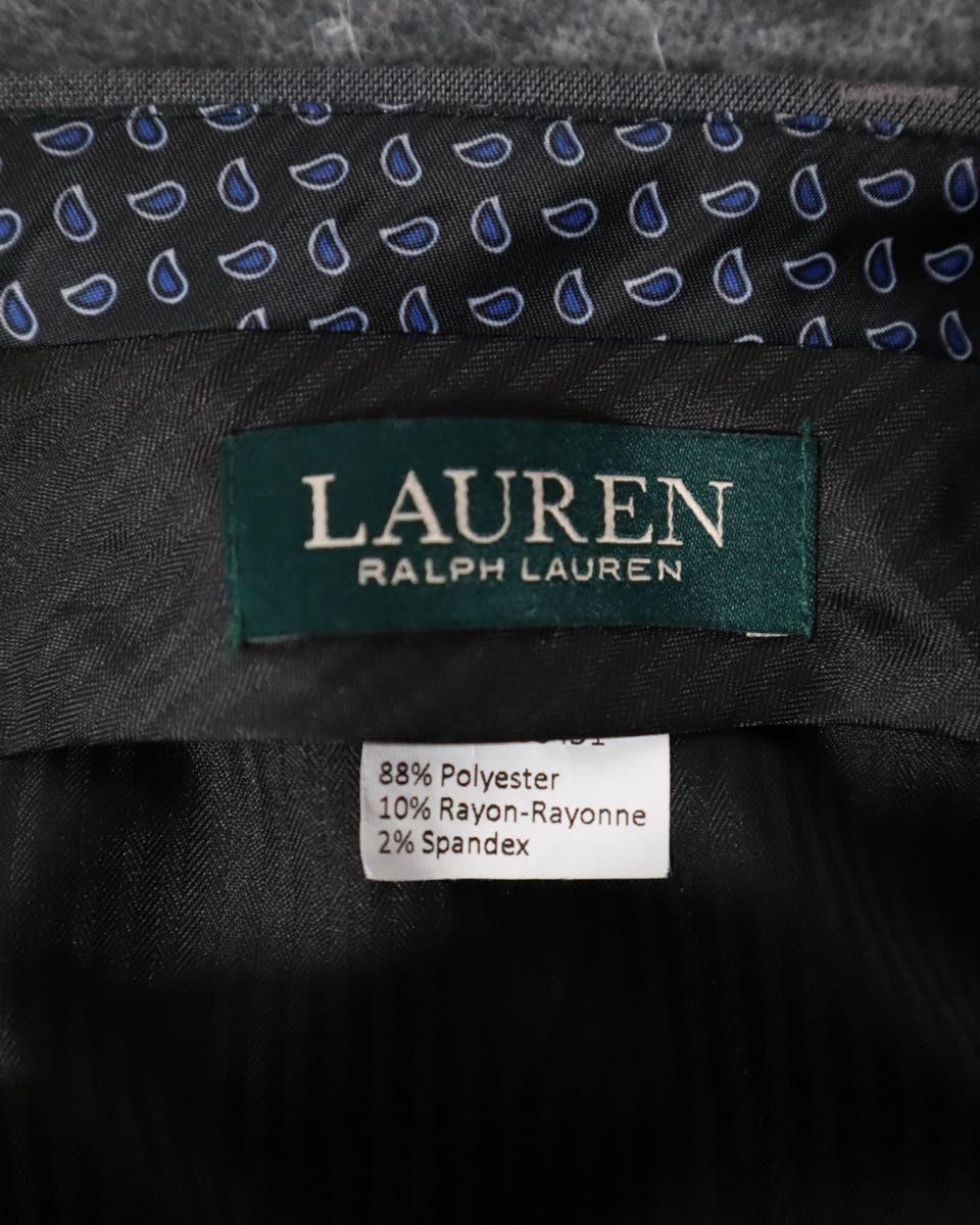Ralph Lauren ラルフローレン ワイド ストレート レーヨン混 Ralph Lauren ラルフローレン ワイド ストレート レーヨン混