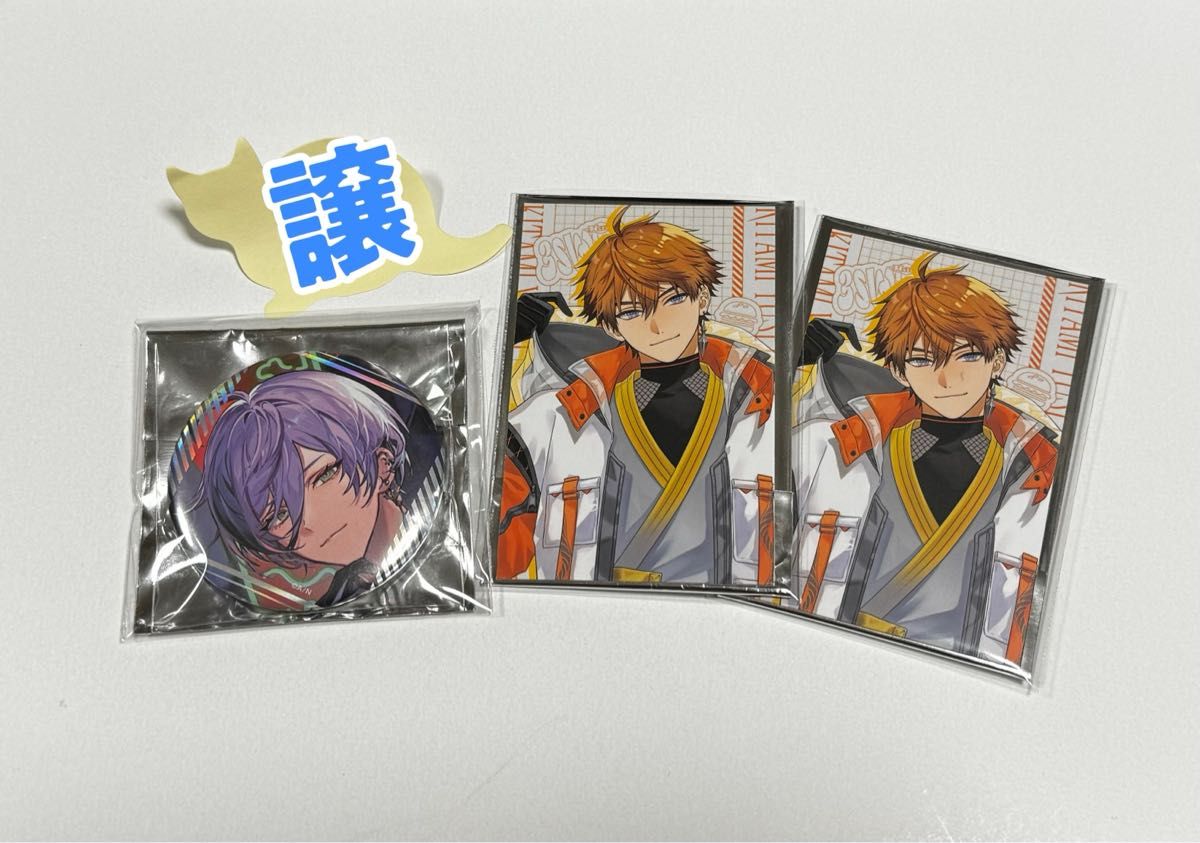 にじさんじ 3SKM half anniversary 榊ネス 缶バッジ 北見遊征 にじさんじ 3SKM half anniversary 榊ネス 缶バッジ 北見遊征