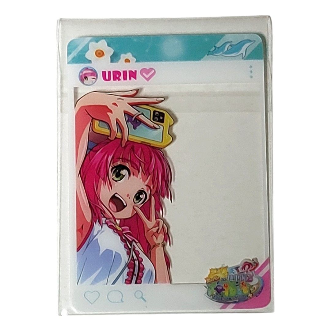 未使用品】スーパー海物語 地中海 ウリン SNS風クリアカード 未使用品】スーパー海物語 地中海 ウリン SNS風クリアカード