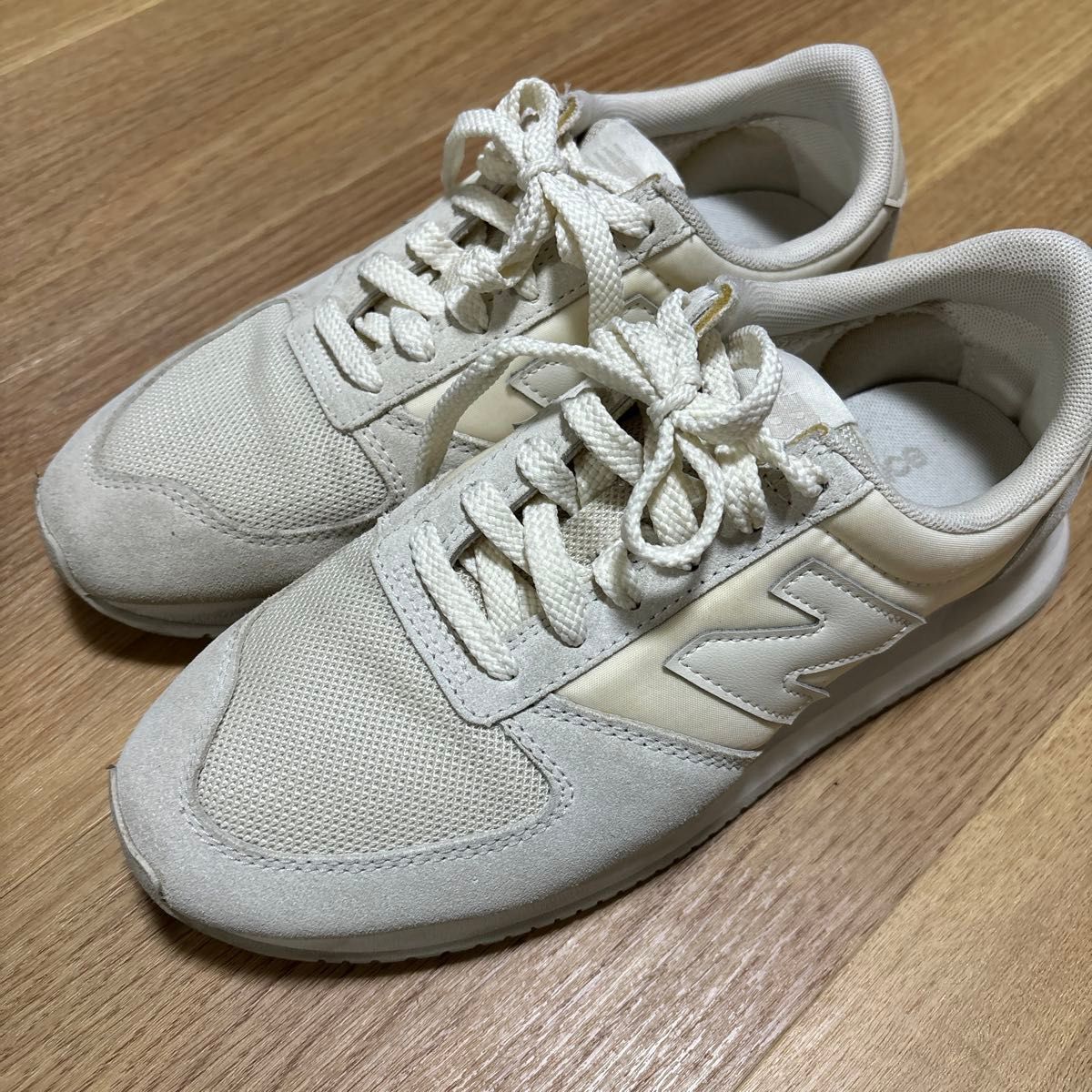 最終値下げ【USED】New Balance スニーカー ホワイト 25cm 最終値下げ【USED】New Balance スニーカー ホワイト 25cm