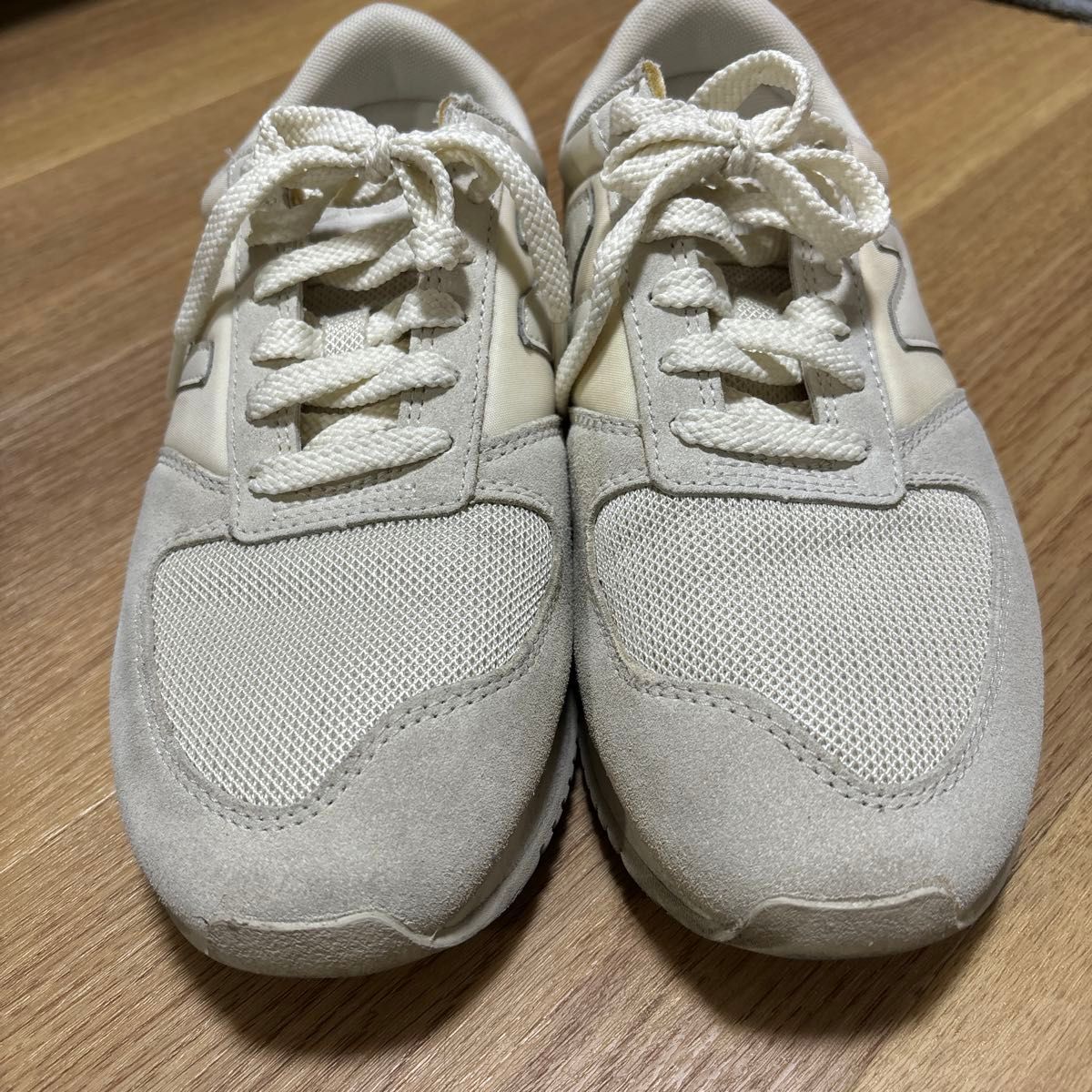 最終値下げ【USED】New Balance スニーカー ホワイト 25cm 最終値下げ【USED】New Balance スニーカー ホワイト 25cm
