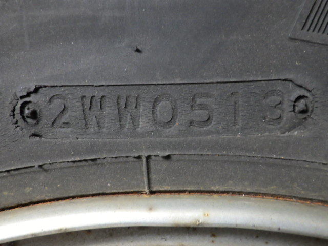 594-33-2-0 * used tire 22.5/80R17.5 123/122L Bridgestone M890 Mix tire wheel 