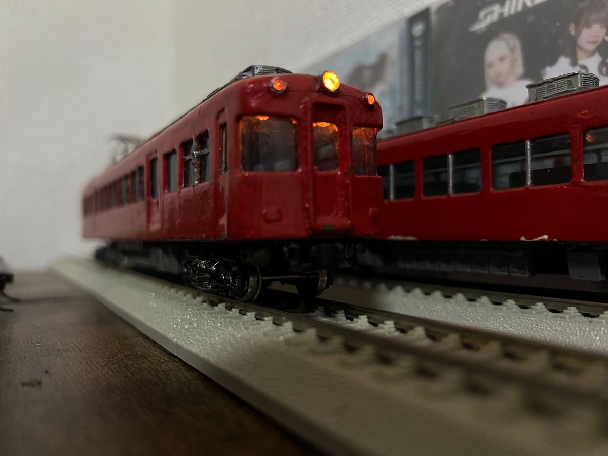 HOゲージ 名鉄5500系動力付き HOゲージ ロコモデル 名鉄5500系ジャンク品 鉄道模型 HOゲージ