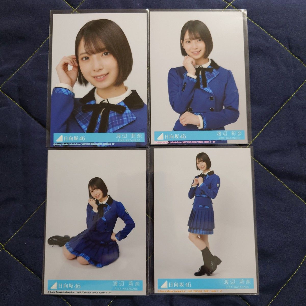 日向坂46 渡辺莉奈「絶対的第六感」封入4種コンプ コンプ 生写真 日向坂46 渡辺莉奈「絶対的第六感」封入4種コンプ コンプ 生写真