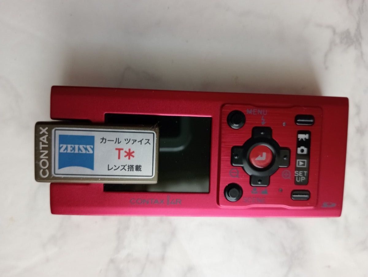 京セラ CONTAX i4R コンタックス デジタルカメラ レッド 京セラ CONTAX i4R コンタックス デジタルカメラ レッド