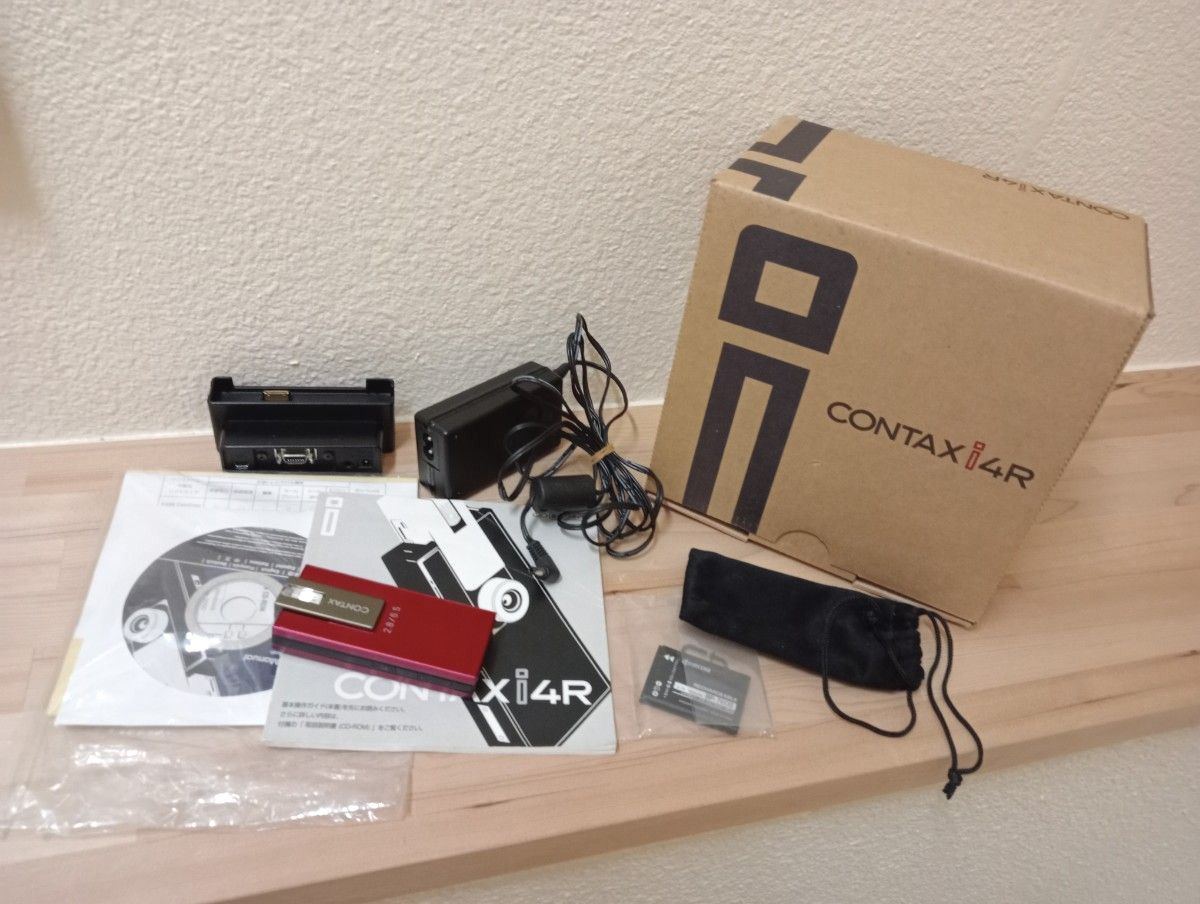 京セラ CONTAX i4R コンタックス デジタルカメラ レッド 京セラ CONTAX i4R コンタックス デジタルカメラ レッド