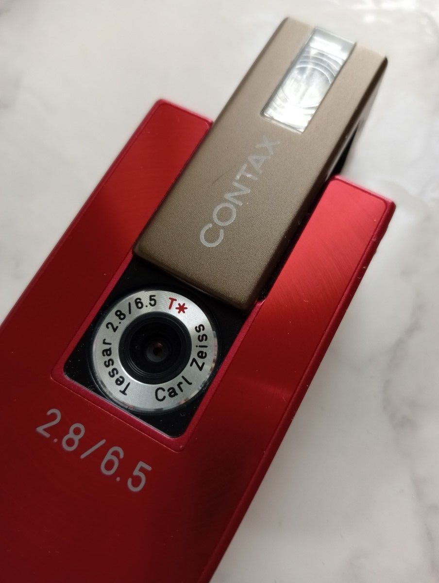 京セラ CONTAX i4R コンタックス デジタルカメラ レッド 京セラ CONTAX i4R コンタックス デジタルカメラ レッド