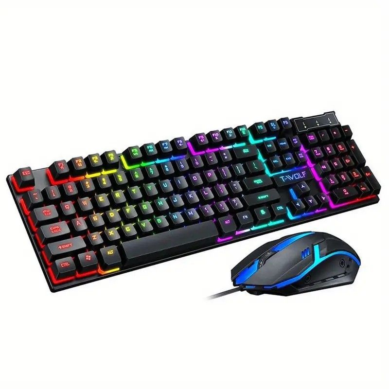 新品未使用】メカニカルゲーミングキーボード+マウスセット 新品未使用】メカニカルゲーミングキーボード+マウスセット