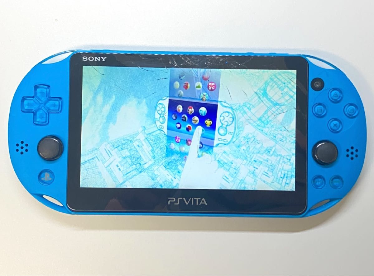 通販 送料無料 PS SONY vita 本体【ジャンク】|Yahoo!フリマ(旧 青 2000 PS Vita本体