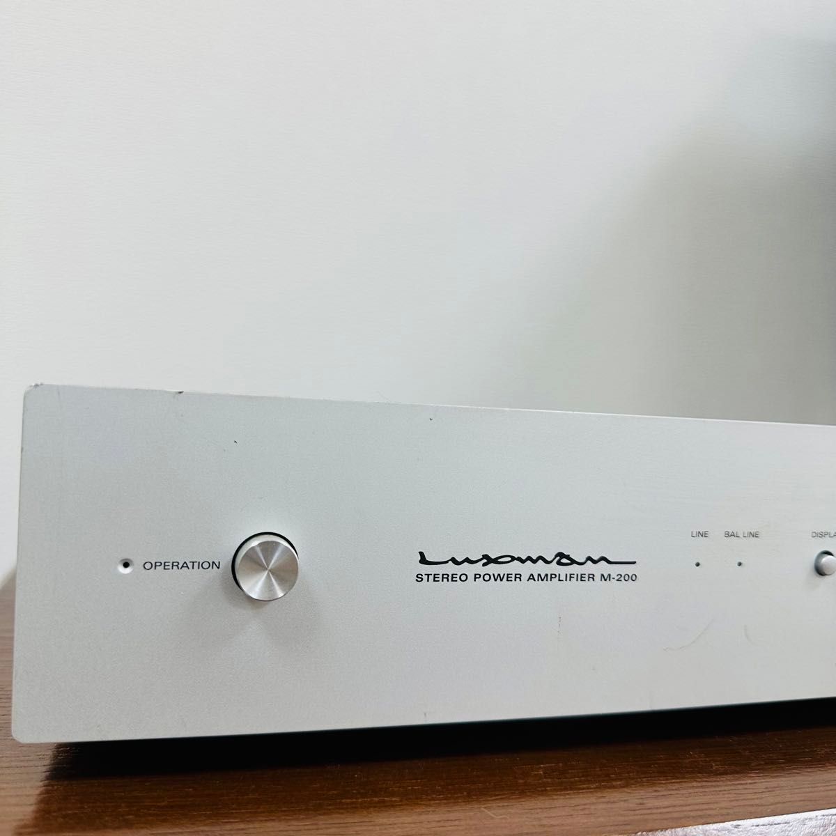 完全動作品 ラックスマン Luxman M-200 ステレオパワーアンプ 完全動作品 ラックスマン Luxman M-200 ステレオパワーアンプ