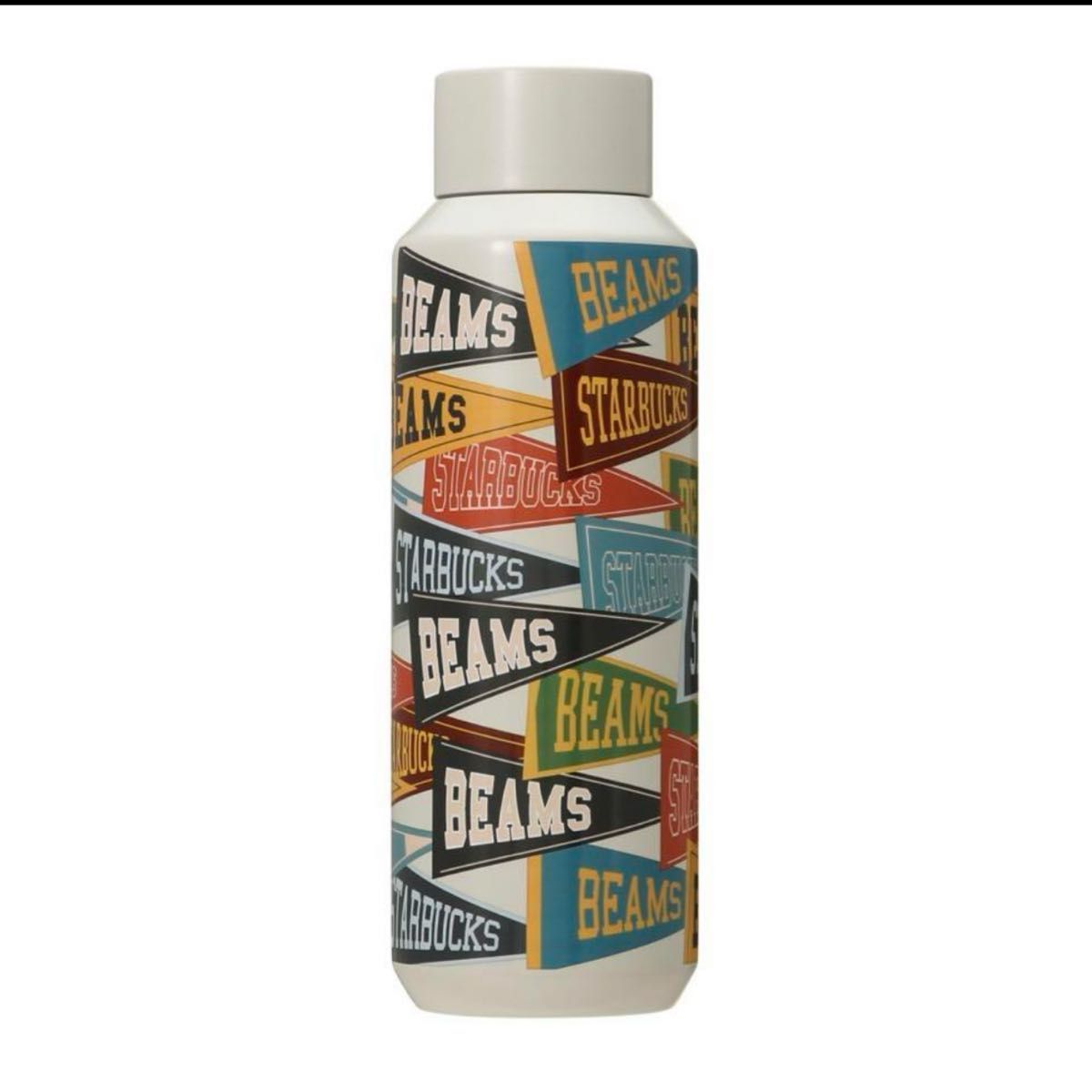 BEAMS リサイクルステンレスボトル ベージュ 473ml スタバ BEAMS リサイクルステンレスボトル ベージュ 473ml スタバ