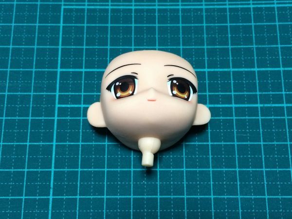 ねんどろいど パーツ 涼宮ハルヒの憂鬱 長門有希 顔 通常 笑み_画像1