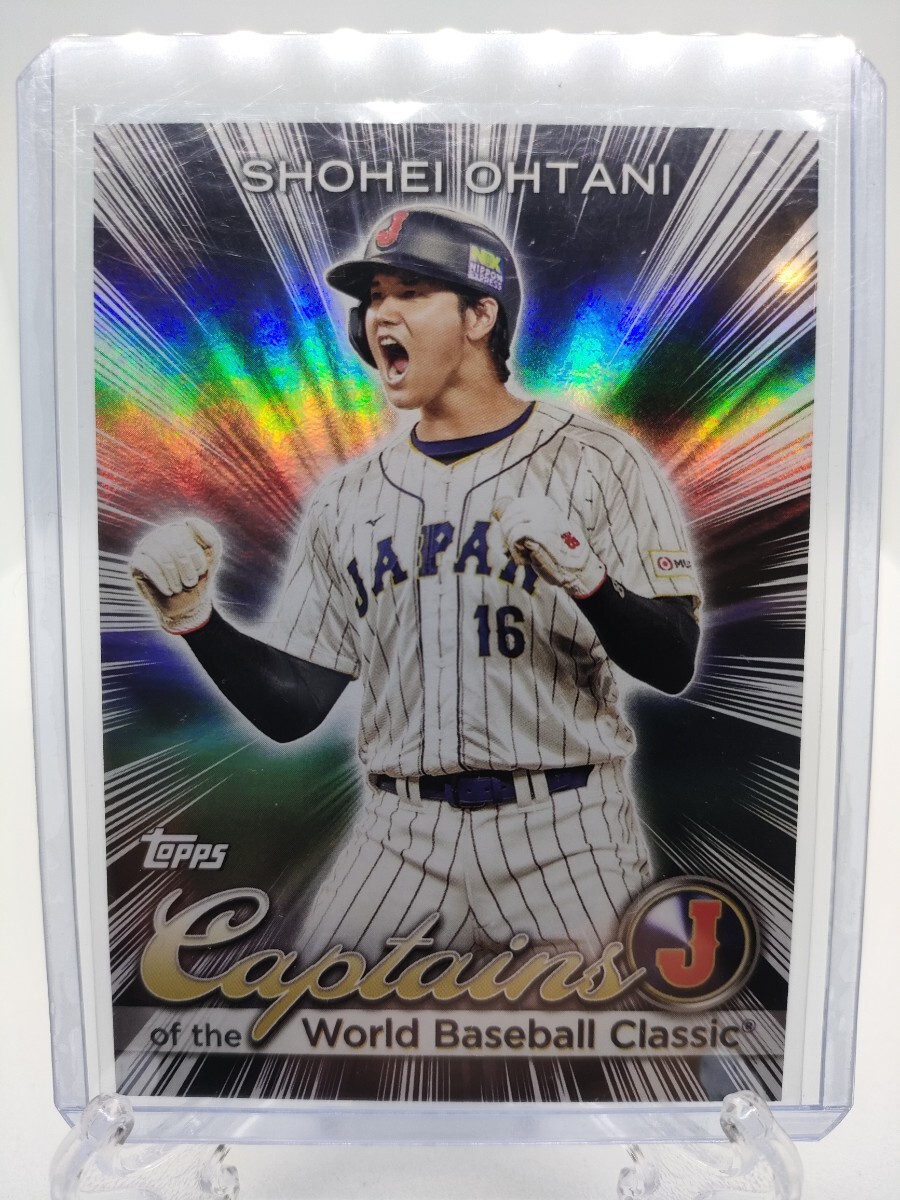 【祝☆地区優勝／超人気カード】大谷翔平 - 2023 Topps WBC #CC-12 Captains of the Classic